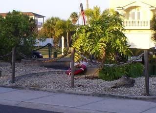 rope fence