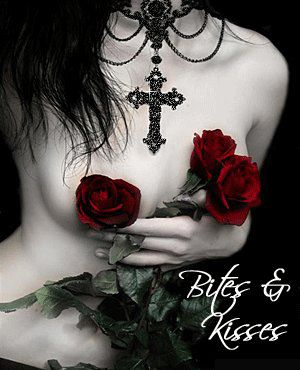 Goth Vampire Roses, Bites and Kisses Pictures, Images and Photos