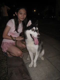 me and husky