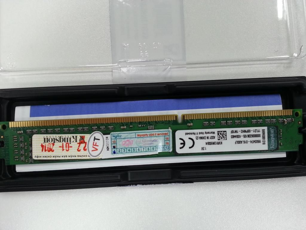 Ram PC Kingston DDR3 4GB 1333 new 100% và Ram PC HP 2G giá rẻ đây - 2