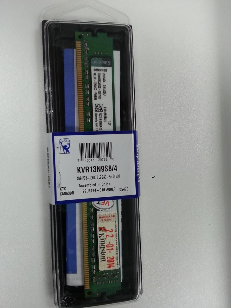 Ram PC Kingston DDR3 4GB 1333 new 100% và Ram PC HP 2G giá rẻ đây - 3