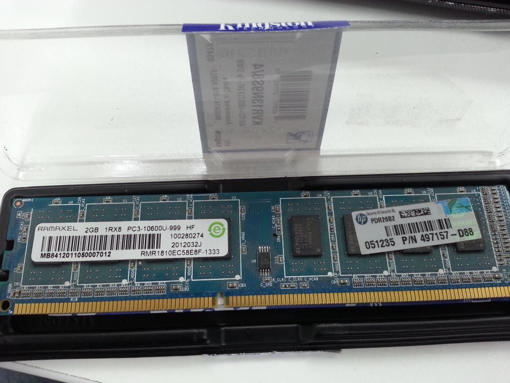 Ram PC Kingston DDR3 4GB 1333 new 100% và Ram PC HP 2G giá rẻ đây - 4