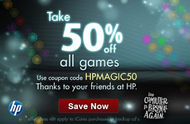 50% off sale on all games at iWin!