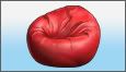 Red Beanbag Chair