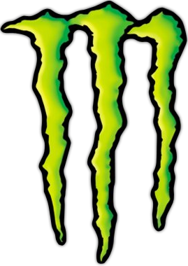 Monster Energy Stickers on Monster Energy Logo Png