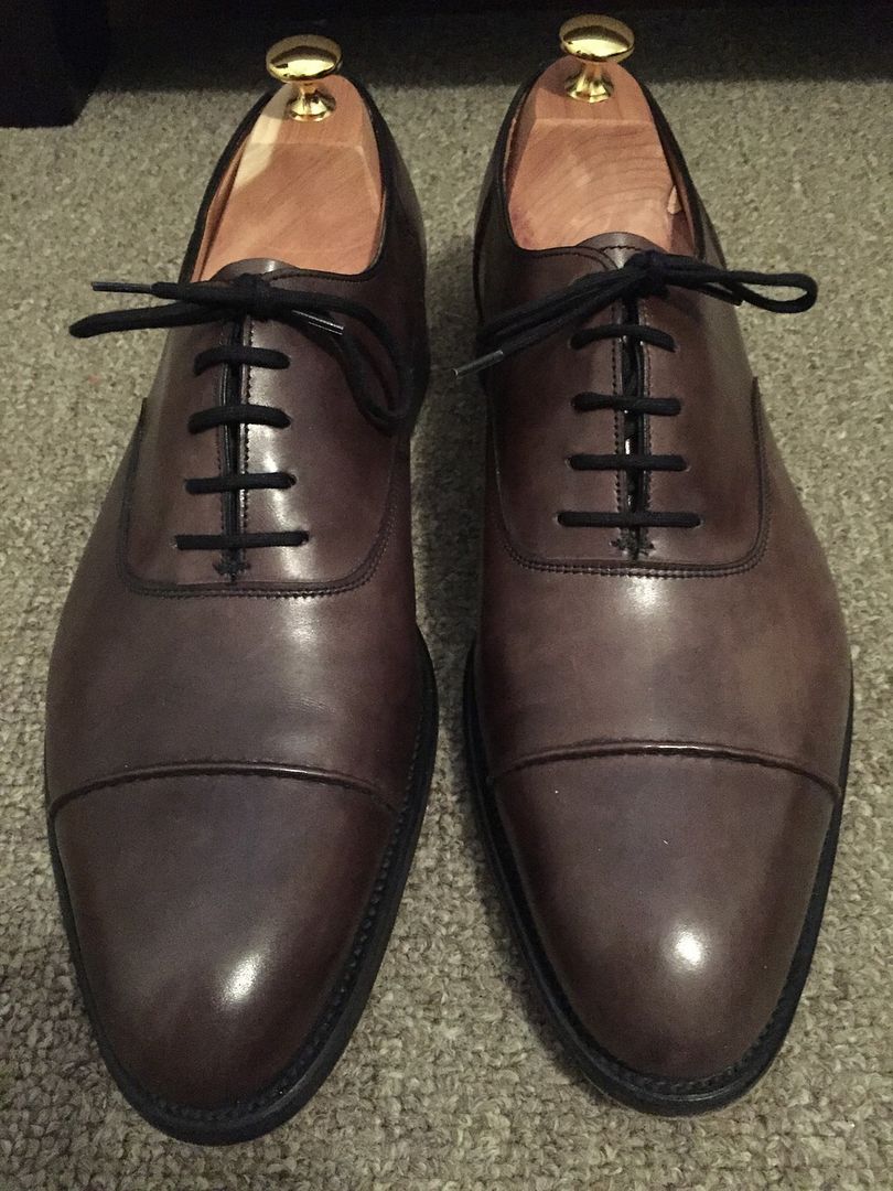 John Lobb Oxfords - Pewter Museum Calf | Styleforum